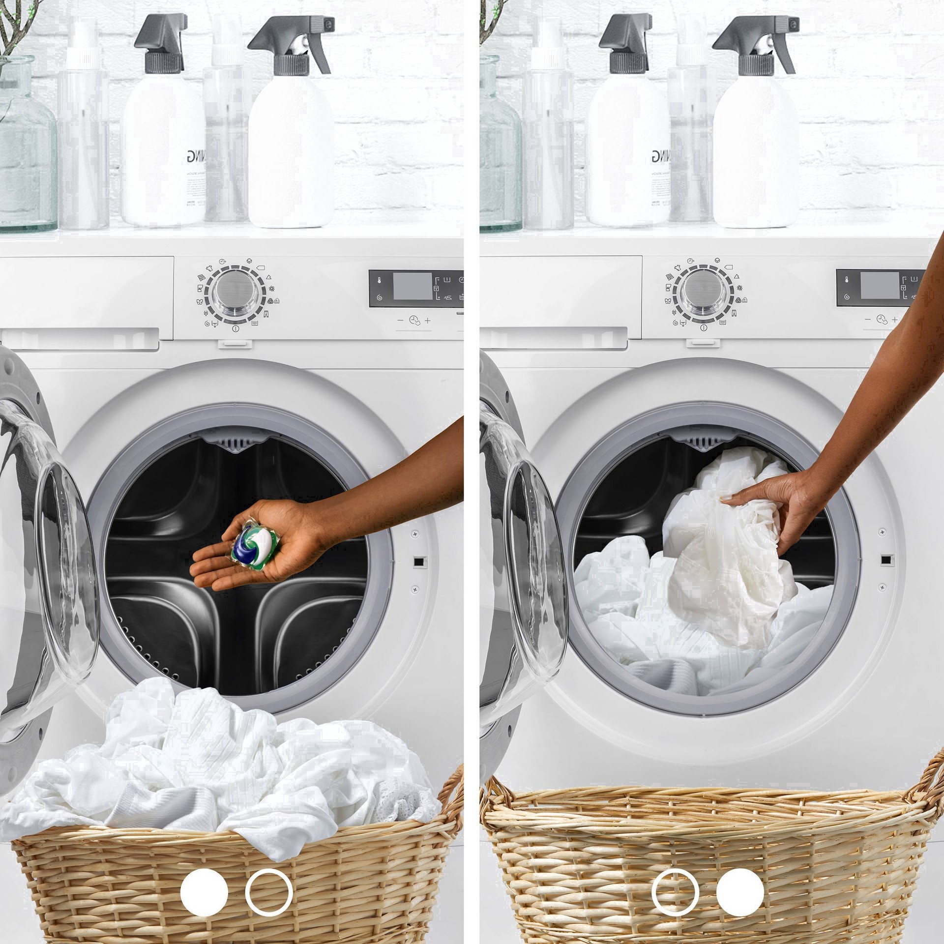 slide 85 of 90, Tide PODS laundry detergent pacs, 3-in-1 Stain Remover, Odor Fighter, Color Protector, 31 Count, HE compatible, Spring Meadow Scent, 31 ct