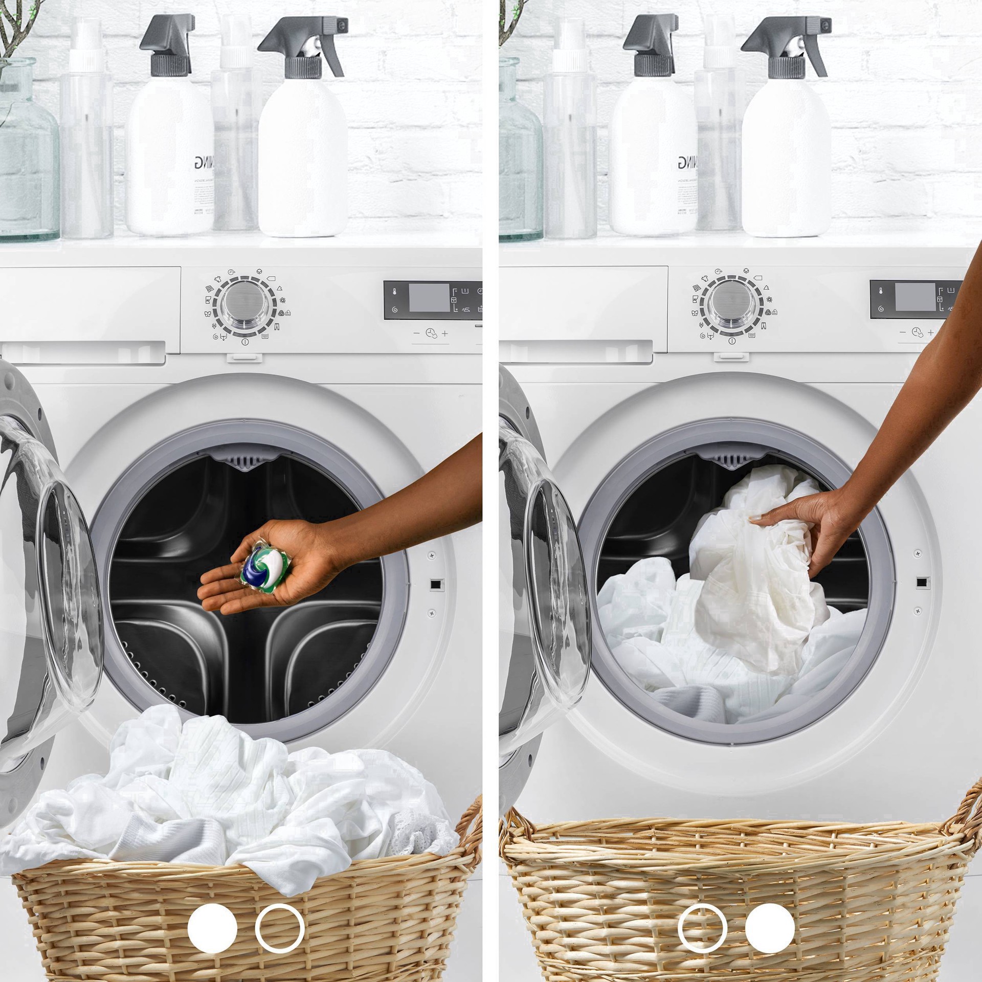 slide 31 of 90, Tide PODS laundry detergent pacs, 3-in-1 Stain Remover, Odor Fighter, Color Protector, 31 Count, HE compatible, Spring Meadow Scent, 31 ct