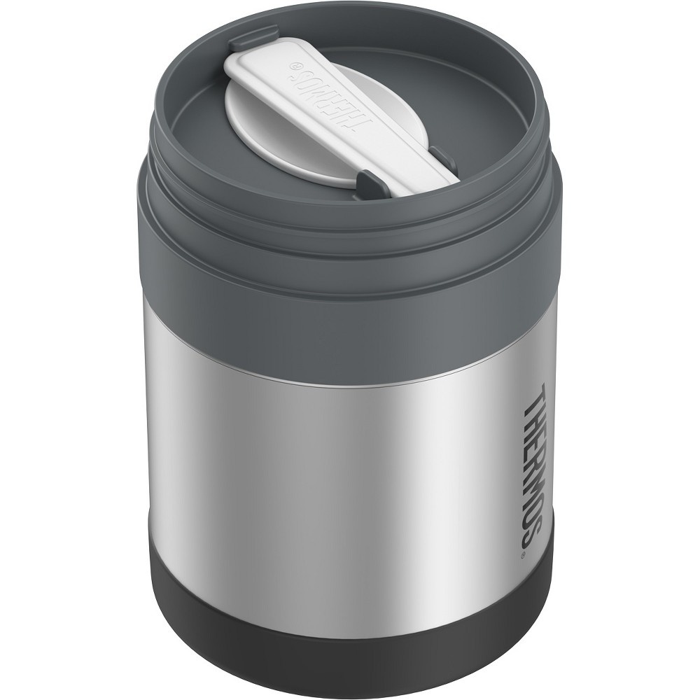 slide 2 of 7, Thermos Funtainer Food Jar - Stainless Steel, 10 oz