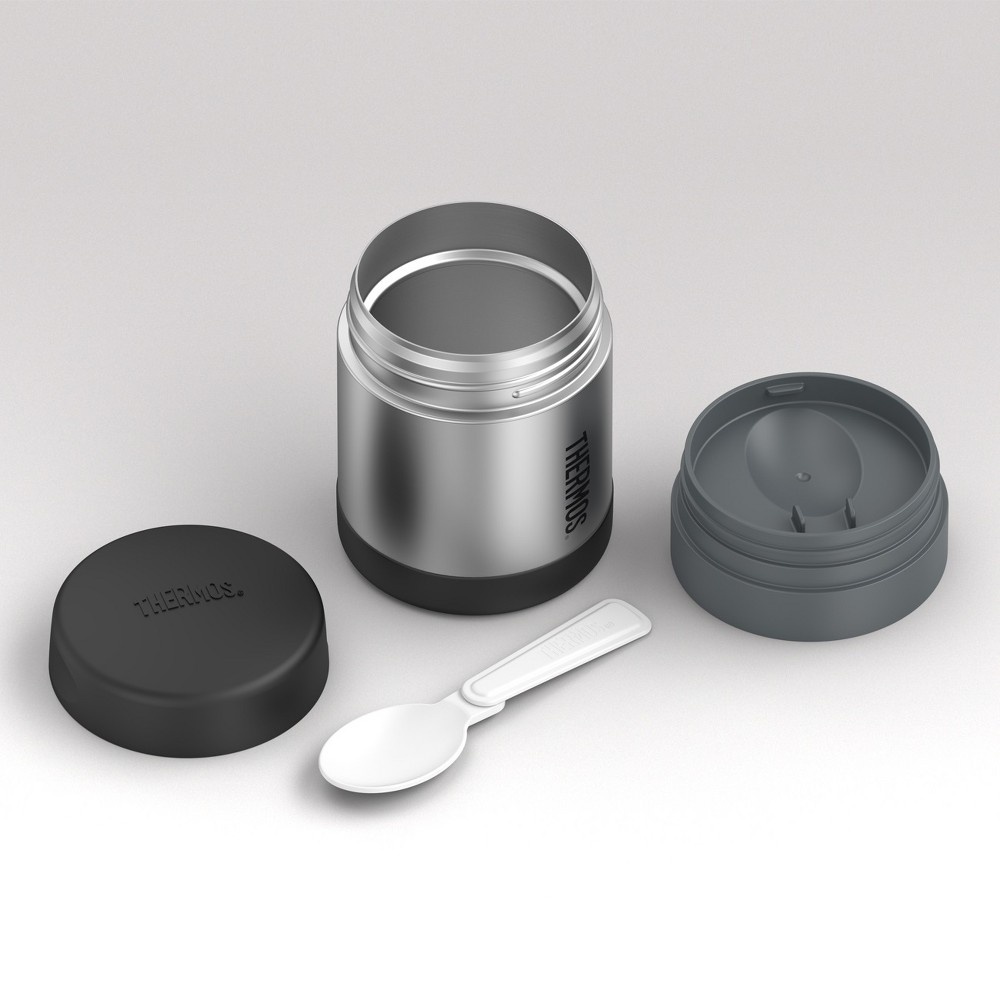 slide 3 of 7, Thermos Funtainer Food Jar - Stainless Steel, 10 oz