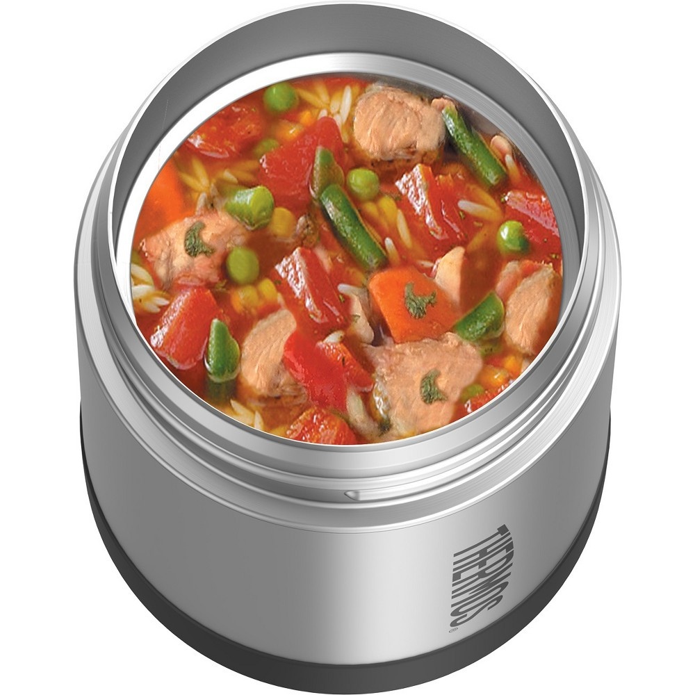 slide 6 of 7, Thermos Funtainer Food Jar - Stainless Steel, 10 oz