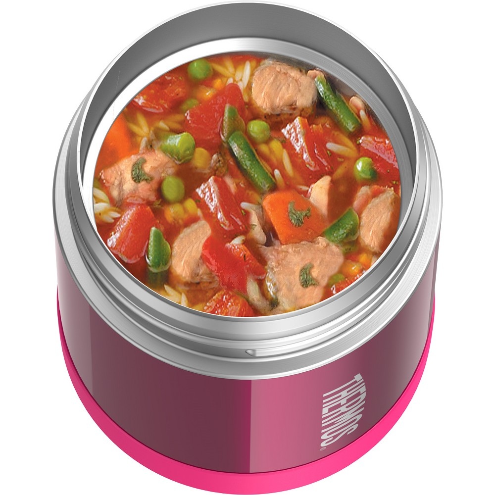 slide 2 of 7, Thermos Funtainer Food Jar - Pink, 10 oz