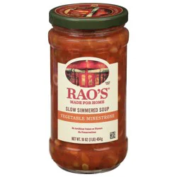 Rao's Homemade Slow Simmered Vegetable Minestrone Soup 16 oz