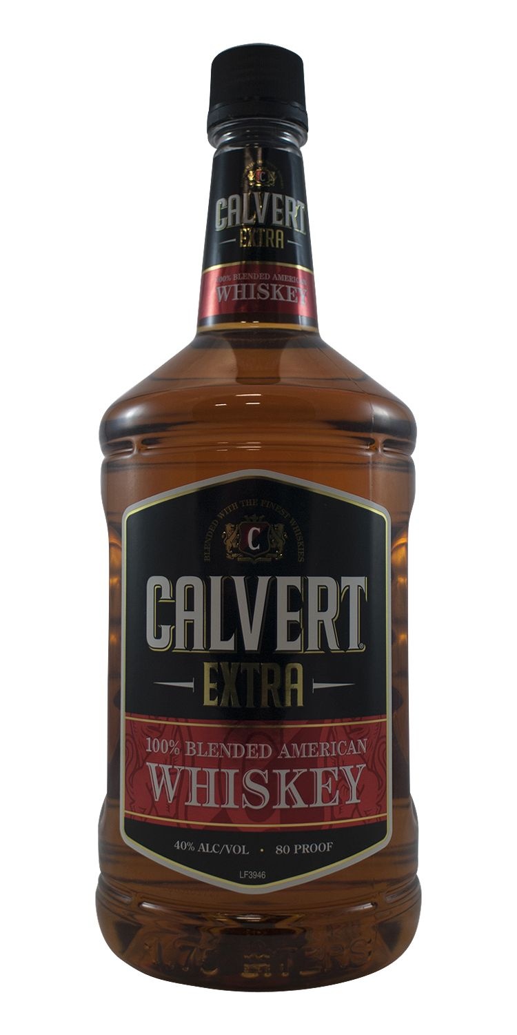 slide 1 of 1, Calvert Extra Blended American Whiskey, 1.75 liter