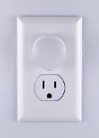 slide 1 of 4, Jasco Glo Dot Led Night Light - White, 1 ct