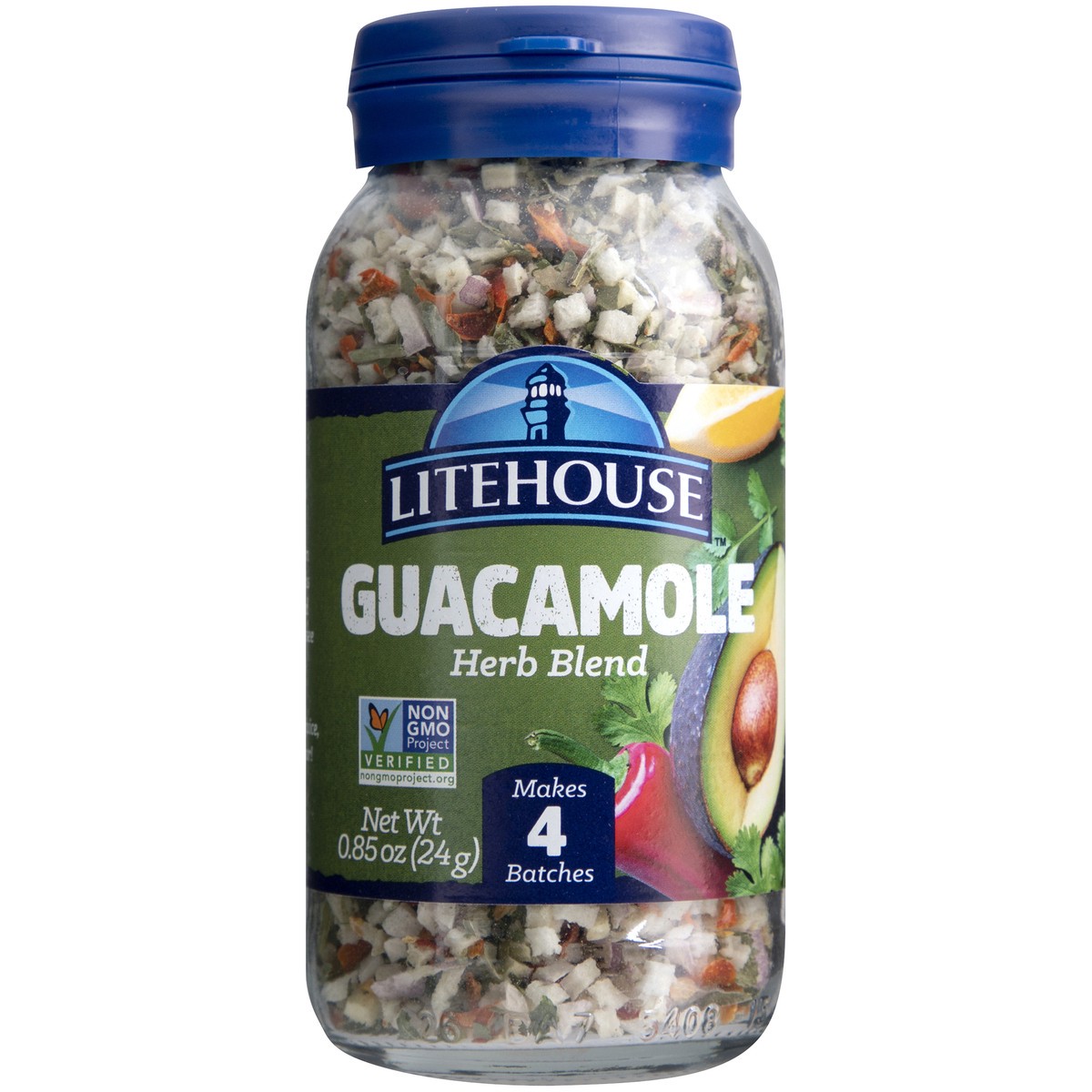 slide 1 of 12, Litehouse Guacamole Blend Freeze Dried Herbs 0.85 oz. Jar, 0.85 oz