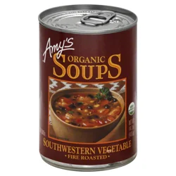 Amy's Organic Fire Roasted Southwestern Vegetable Soup, Gluten free, 14.3 oz.
