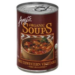 Amy's Organic Fire Roasted Southwestern Vegetable Soup, Gluten free, 14.3 oz.