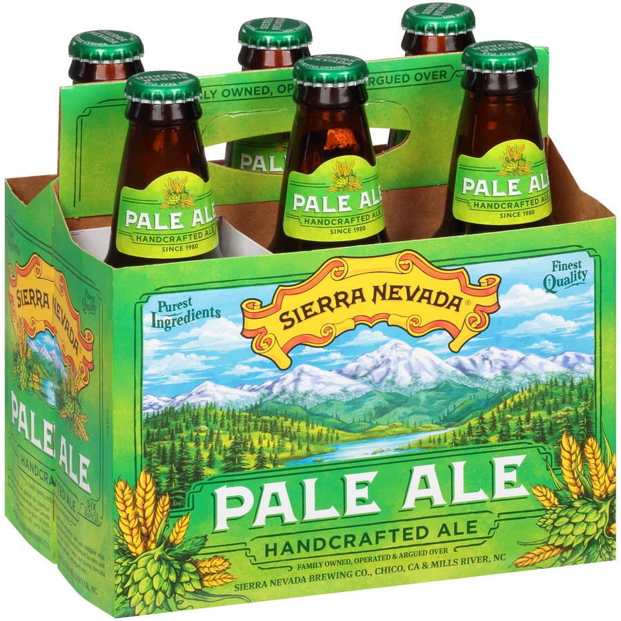 slide 5 of 6, Sierra Nevada Beer, Pale Ale, 6 ct