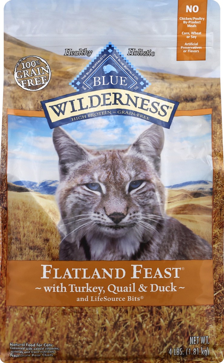 slide 1 of 6, Blue Food for Cats 4 lb, 4 lb