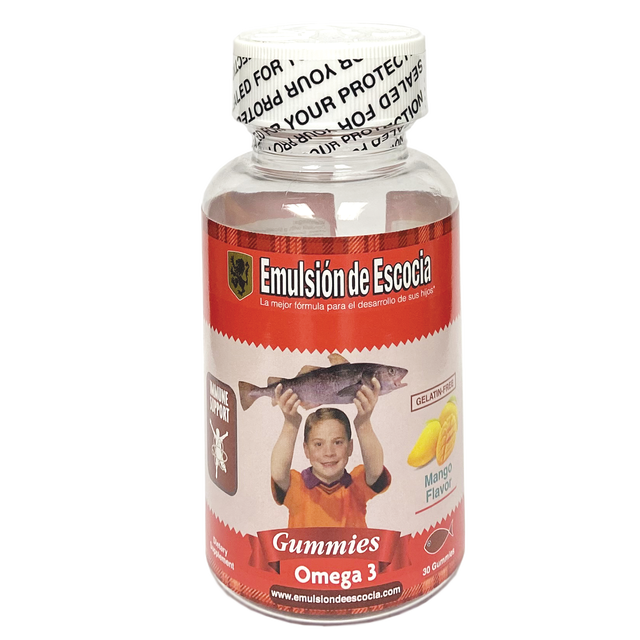 slide 1 of 1, Emulsion Escocia 30 Gummies, 30 ct