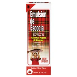 Emulsion de Escocia Dietary Supplement, Cherry