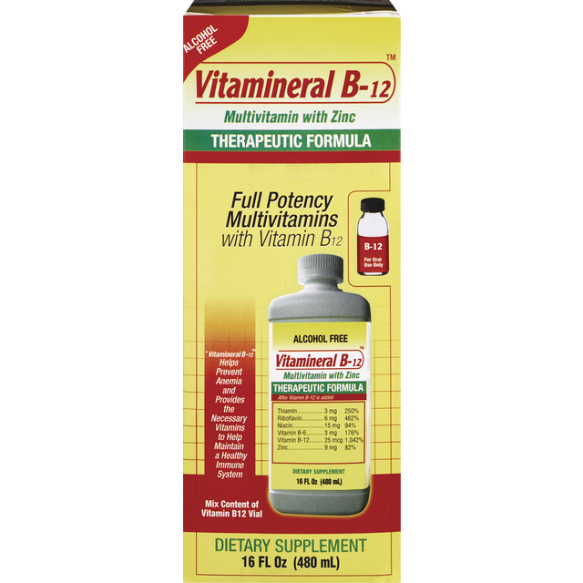 slide 1 of 1, Vitamineral B-12, 1 ct
