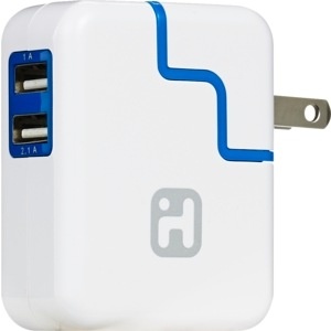 slide 1 of 1, iHome Compact Wall Charger, 1 ct