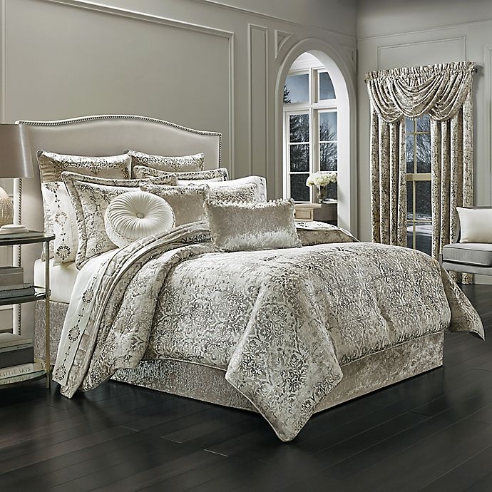 slide 1 of 2, J. Queen New York Dream Queen Comforter Set - Natural, 1 ct