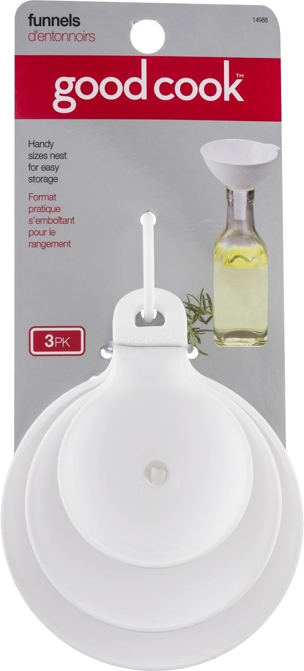 slide 1 of 1, Good Cook Nesting Funnels, 3 Pack, 3 ct