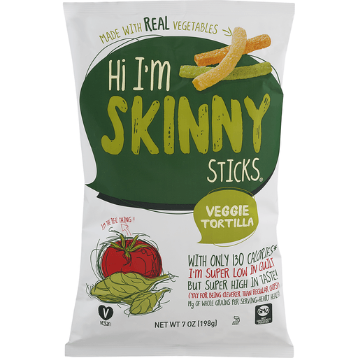 slide 1 of 1, Hi I'm Skinny Tortilla Sticks 7 oz, 7 oz