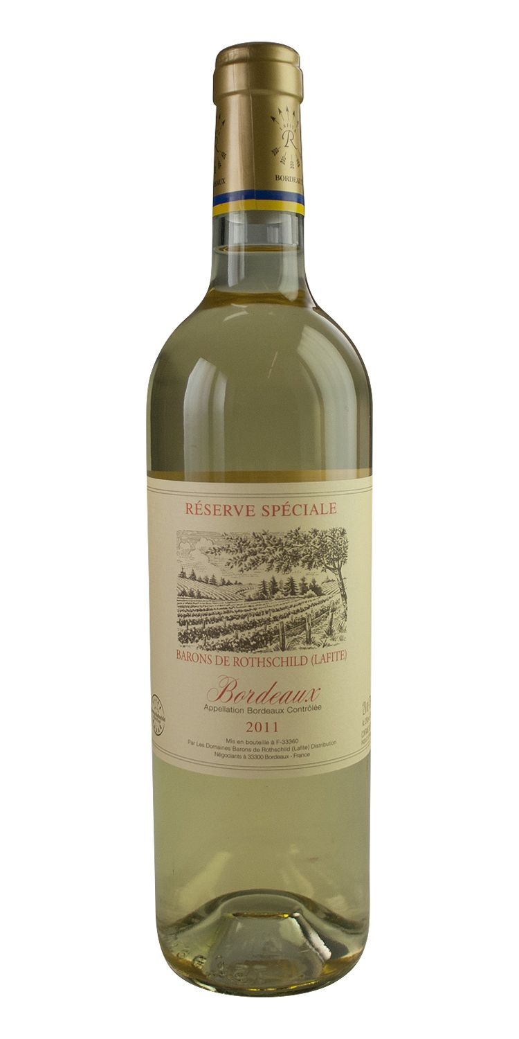 slide 1 of 1, Barons de Lafite Rothschilde Reserve Speciale Blanc Bordeaux, 750 ml