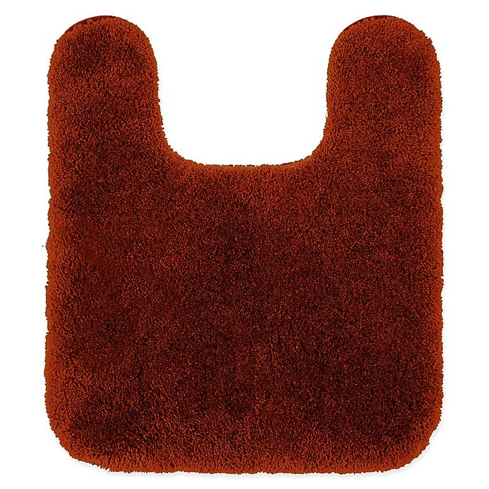 slide 1 of 1, Wamsutta Duet Contour Bath Rug - Brick, 1 ct