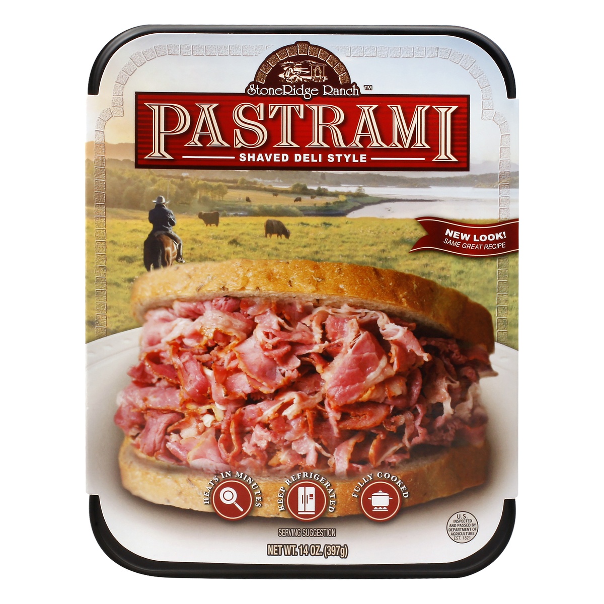 Stoneridge Ranch Stoneridge Pastrami Shaved 14 oz Shipt