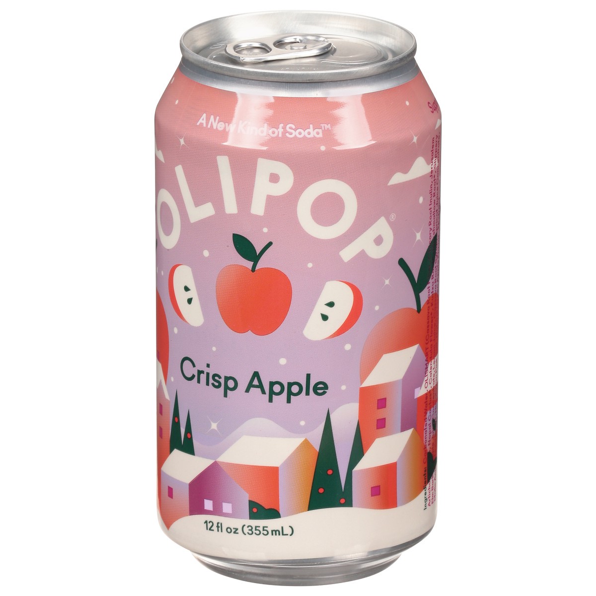 slide 5 of 9, Olipop Crisp Apple Sparkling Tonic - 12 fl oz, 12 fl oz