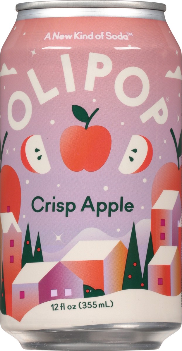 slide 8 of 9, Olipop Crisp Apple Sparkling Tonic - 12 fl oz, 12 fl oz