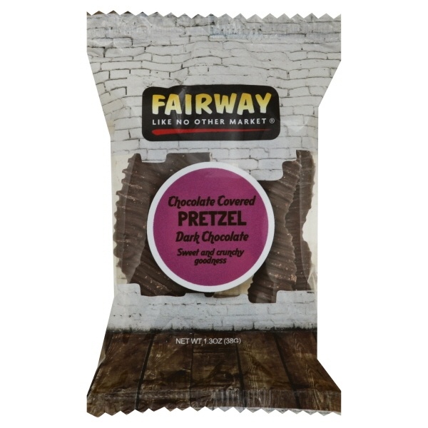 slide 1 of 1, Fairway Dark Chocolate Pretzel, 2 pc; 1.3 oz