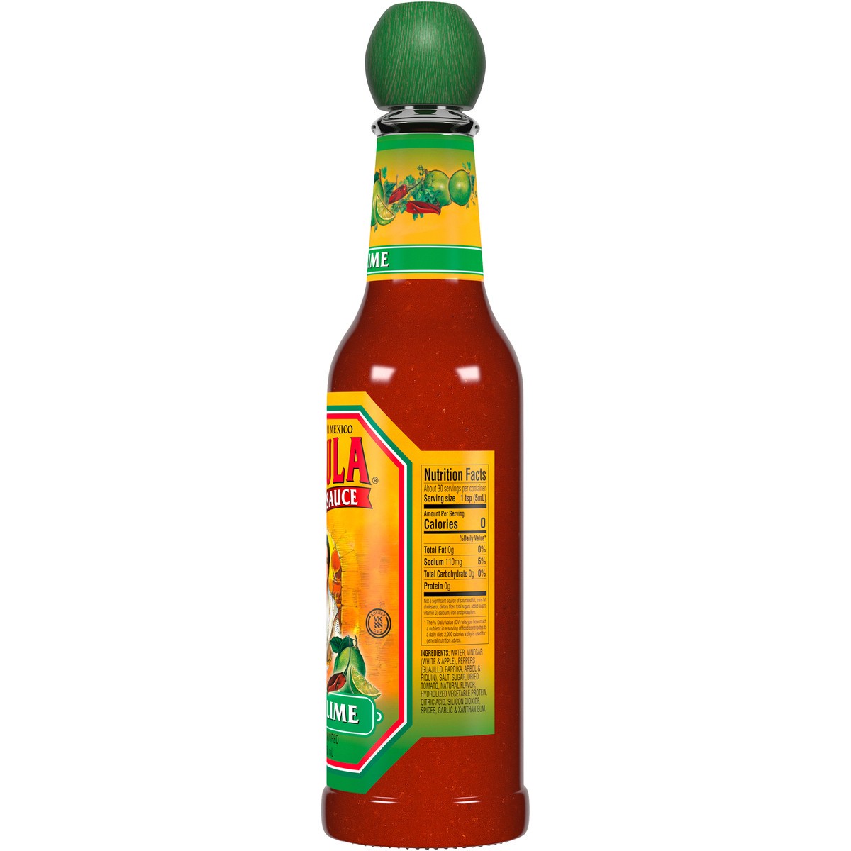 slide 9 of 9, Cholula Chili Lime Hot Sauce, 5 fl oz, 5 oz