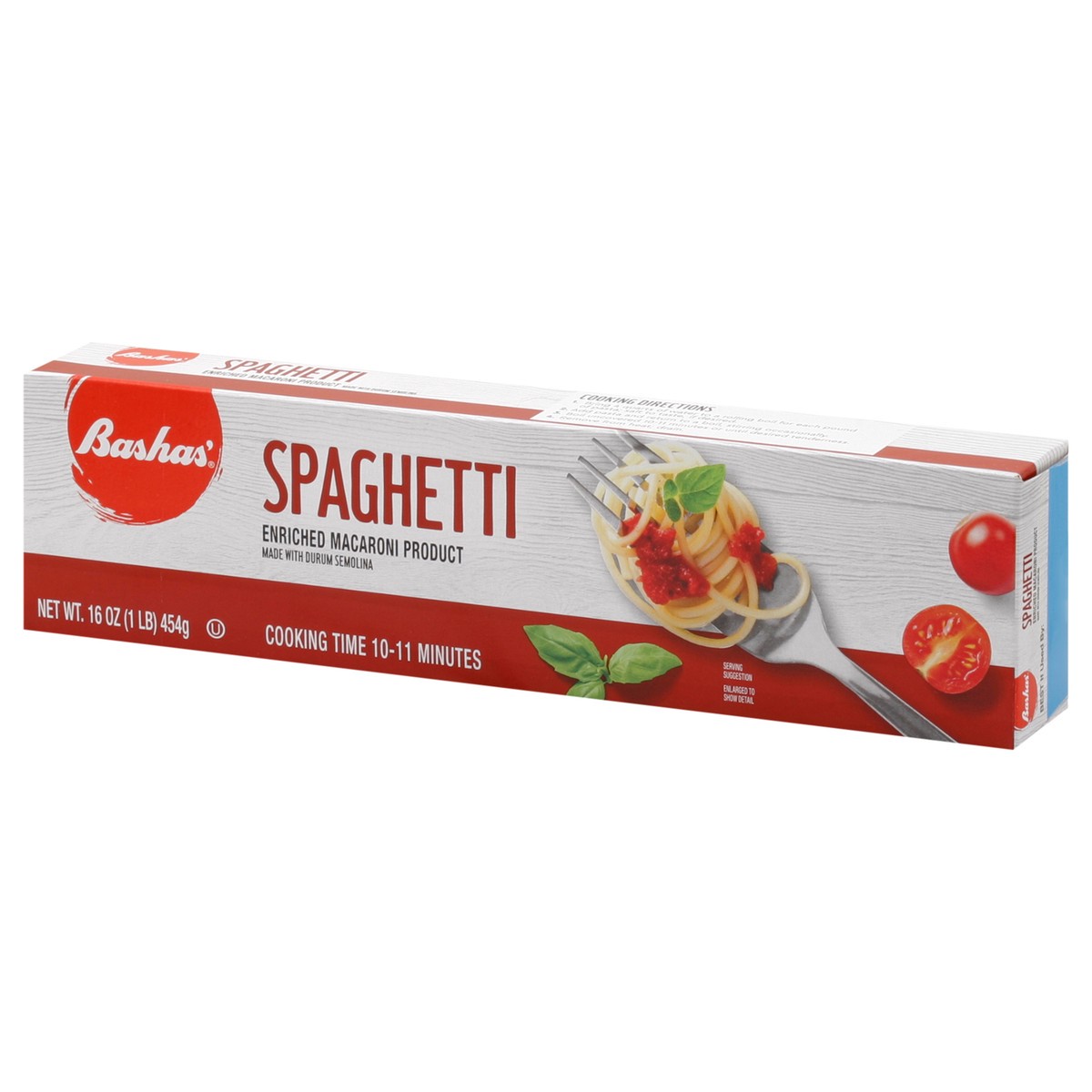 slide 2 of 4, Bashas Spaghetti, 16 oz