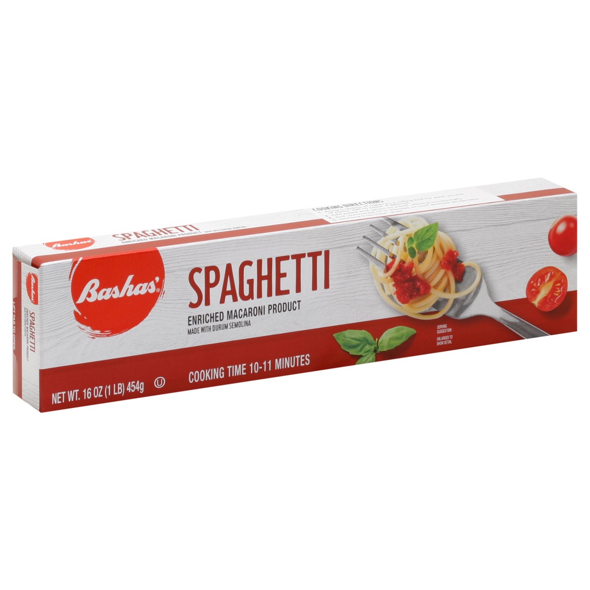 slide 3 of 4, Bashas Spaghetti, 16 oz