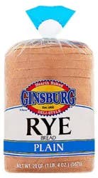 Ginsberg Marble Rye Bread - 20 Oz