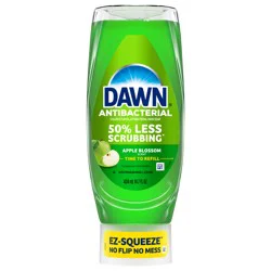 Dawn Ultra Antibacterial EZ-Squeeze Hand Soap, Apple Blossom, 14.7 Fl Oz
