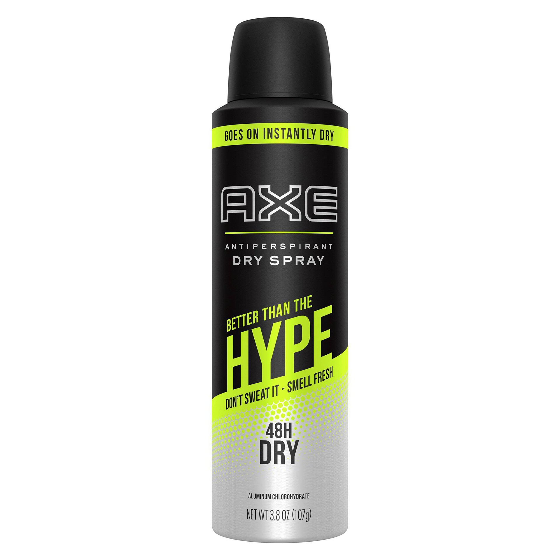 slide 1 of 4, AXE Better Than The Hype Antiperspirant Dry Spray, 3.8 oz