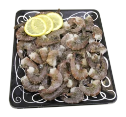 Hy-Vee 100% Natural Peeled & Deveined Usa Gulf Pink Shrimp 31-40 Count