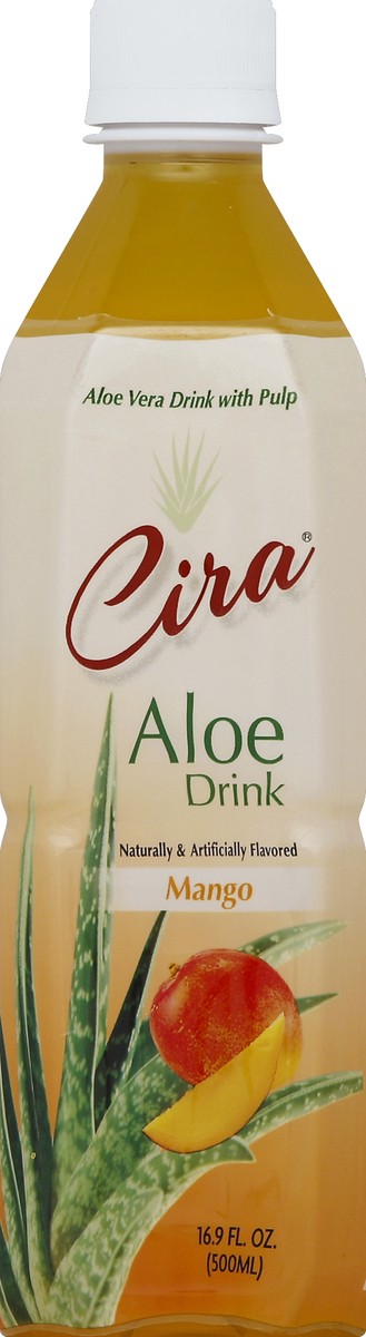 slide 2 of 4, Cira Aloe Drink Mango - 16.9 Fl. Oz., 