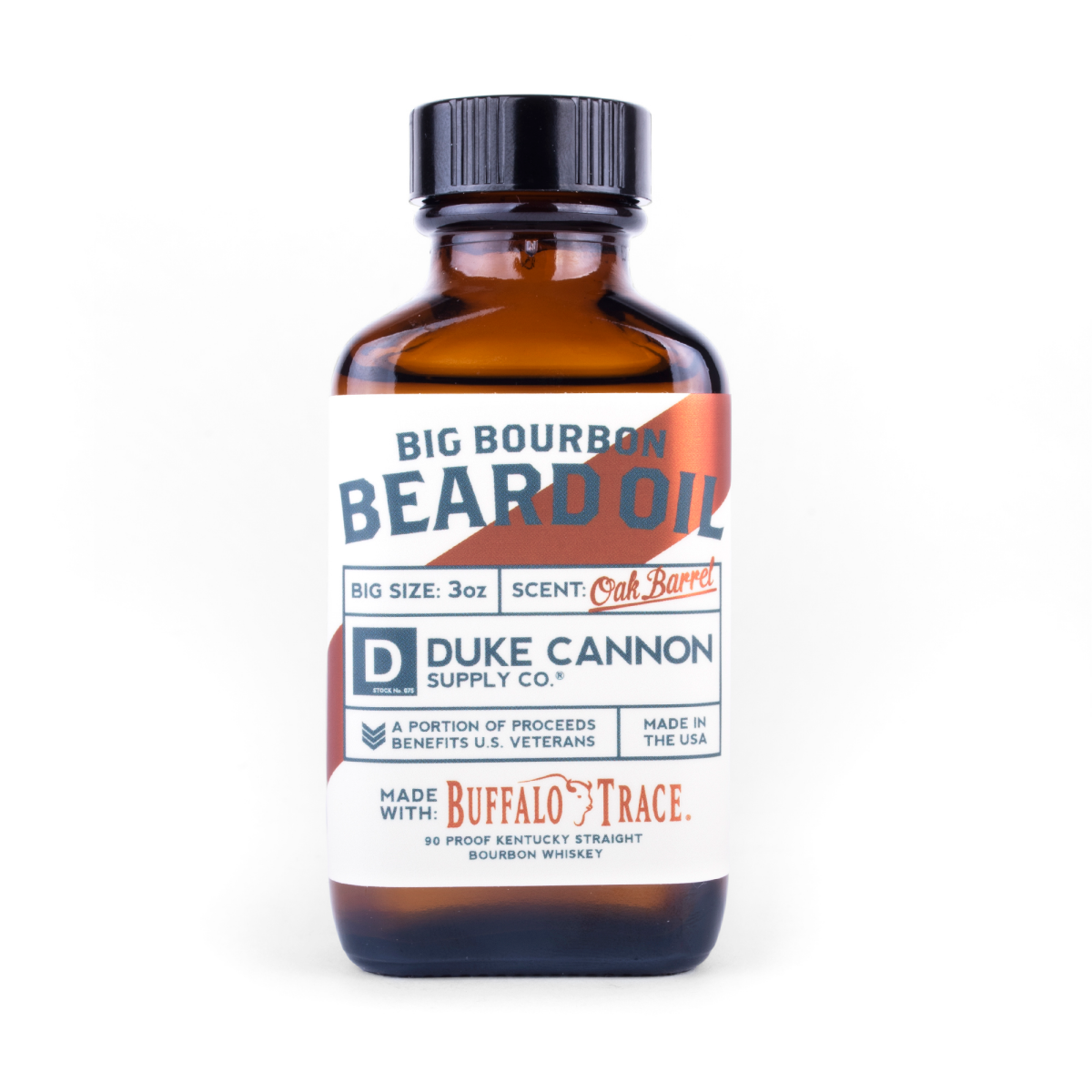 slide 1 of 5, Big Bourbon Beard Oil, 1 ct