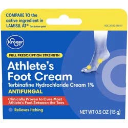 Kroger Prescription Strength Athletes Foot Antifungal Cream