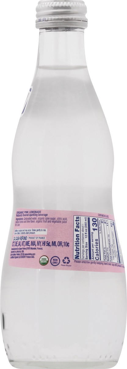 slide 6 of 13, Lorina Artisanal Pink Lemonade Sparkling Beverage 11.1 oz, 11.1 oz