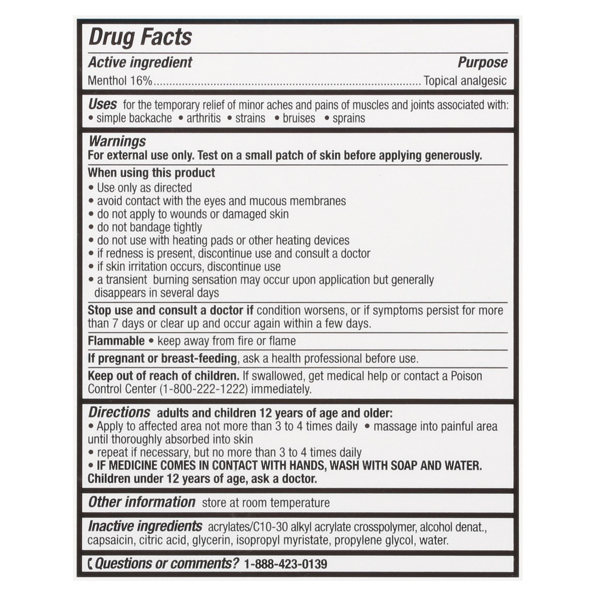 slide 9 of 15, TopCare Health Maximum Strength Cool n' Heat Roll-On Liquid with Menthol 16% 2.5 fl oz, 2.5 fl oz