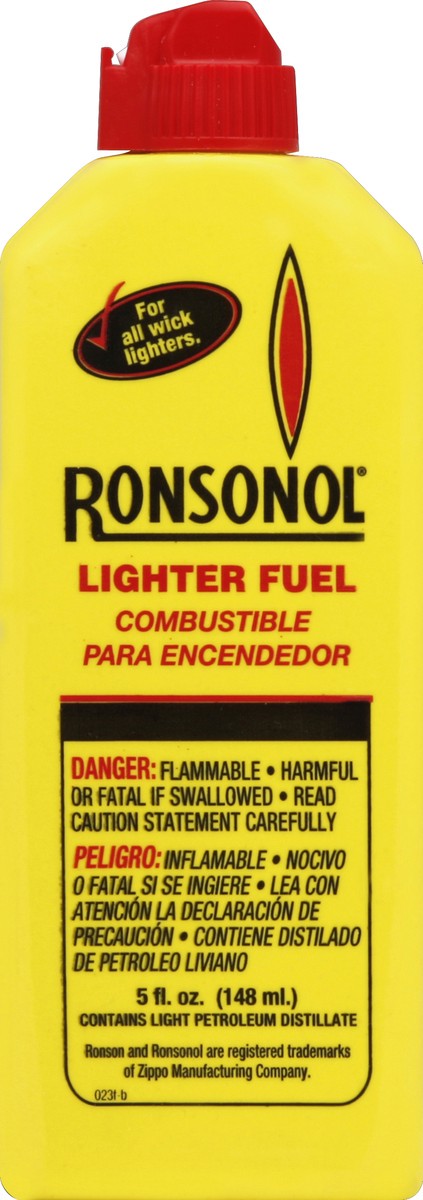 slide 1 of 1, Ronsonol Lighter Fuel 5 oz, 5 oz