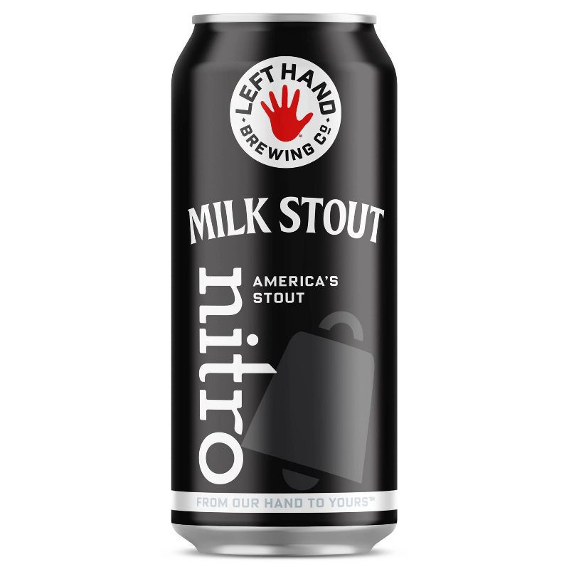 slide 3 of 4, Left Hand Brewing Co. Nitro Milk Stout Beer 6 ea, 6 ct; 12 oz