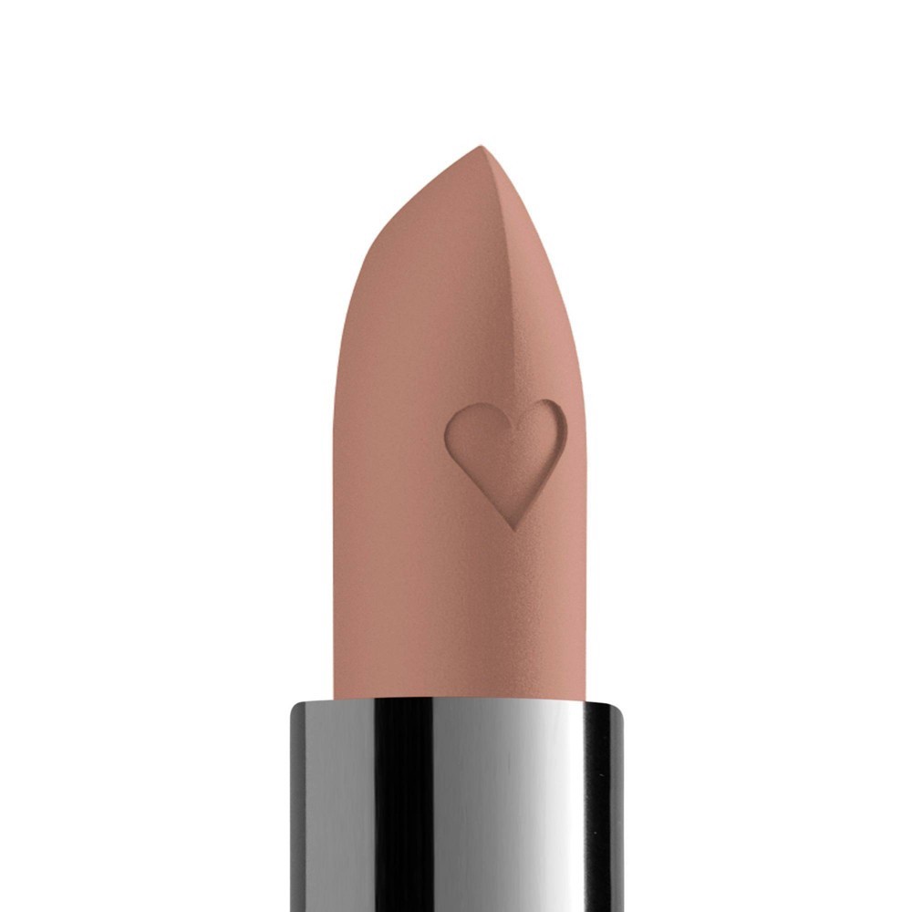 slide 2 of 4, NYX Professional Makeup Shout Loud Satin Lipstick A La Mode - 0.12oz, 1.28 oz