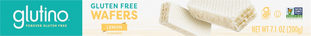 slide 6 of 9, Glutino Gluten Free Lemon Flavored Wafers, 7.1 oz