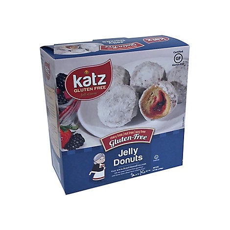 slide 1 of 1, Katz Mini Jelly Donuts, 1 ct