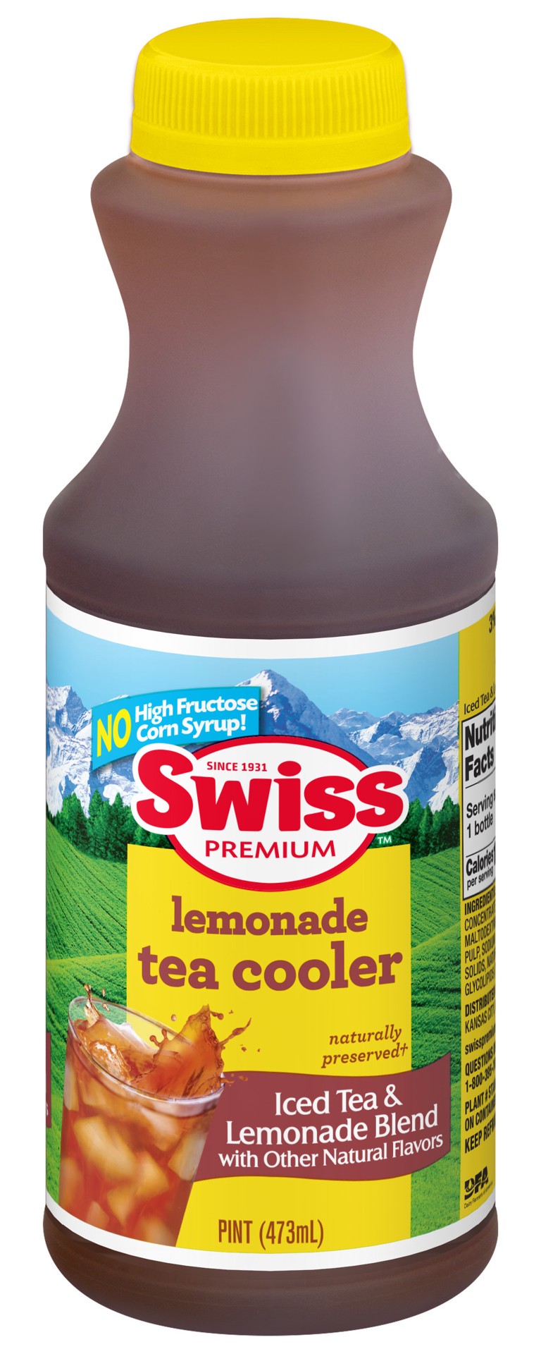 slide 1 of 1, Swiss Premium Iced Tea Lemonade Cooler- 1 pint, 1 pint