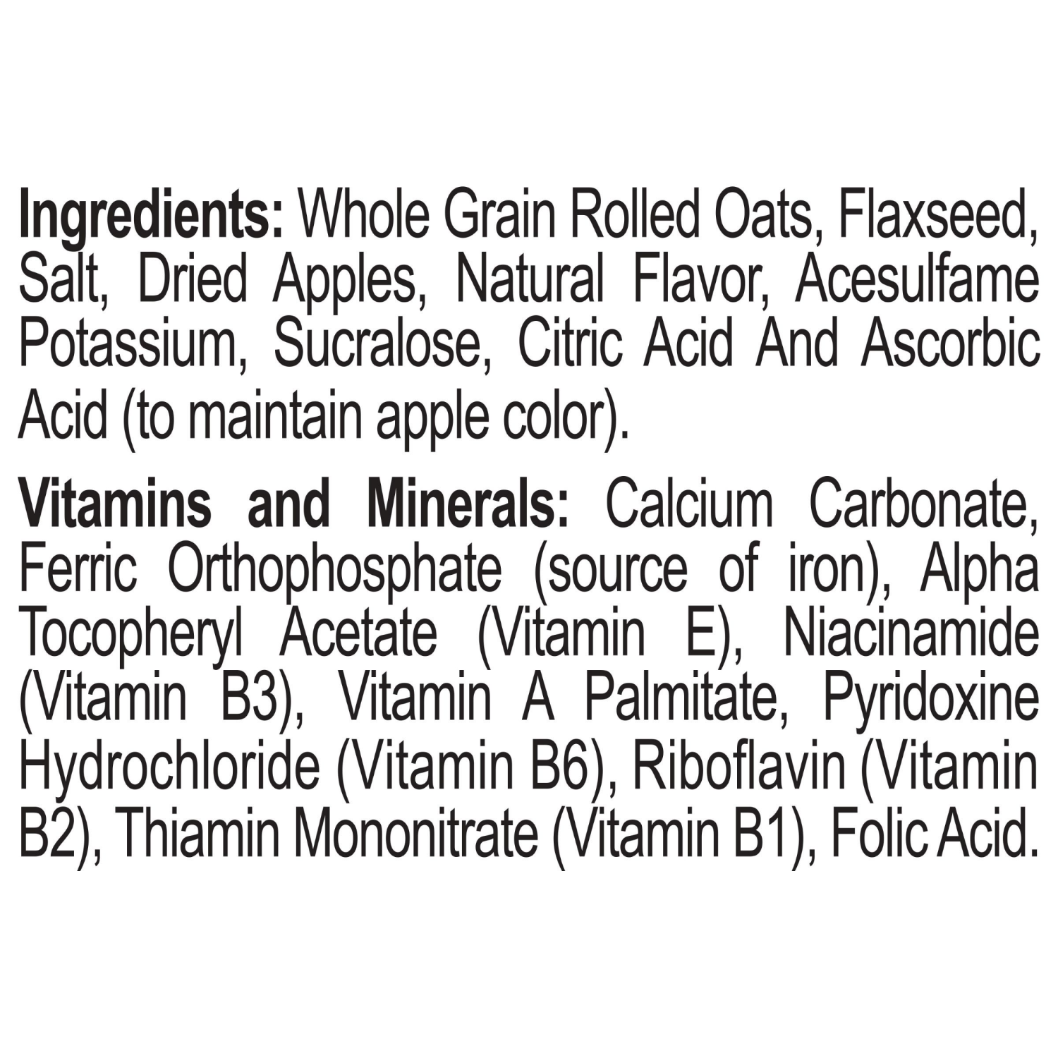 slide 3 of 4, 1/9.80 Oat Fit Apple Cinnamon, 10 ct