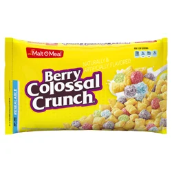 Malt-O-Meal Berry Colossal Crunch Breakfast Cereal, 56 OZ Bag