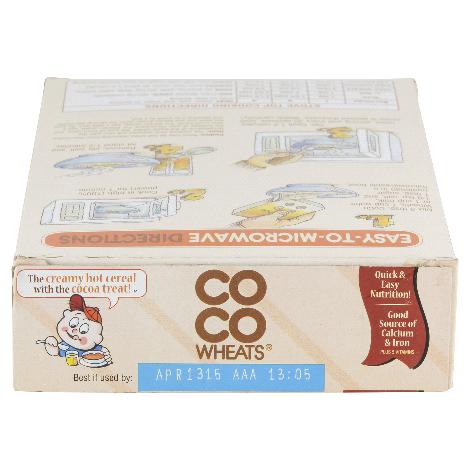 slide 4 of 4, 1/28.00 Malt-O-Meal Coco Wheats, 28 oz