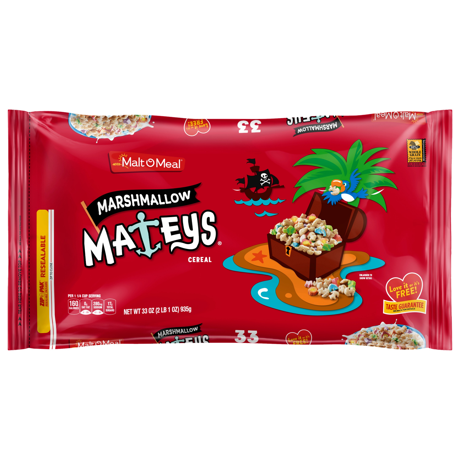 slide 1 of 3, 1/33 Marshmallow Mateys, 33 oz