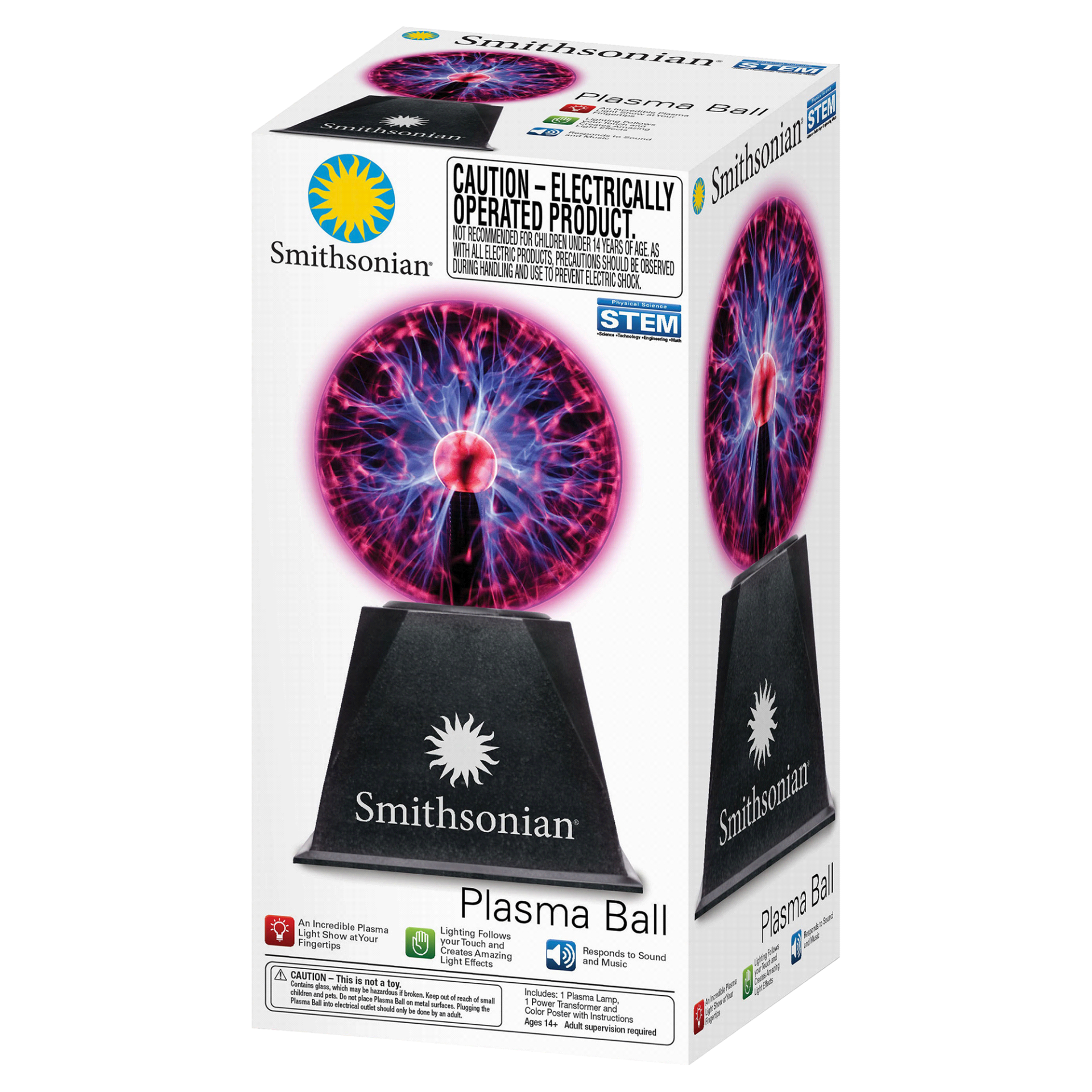 slide 1 of 2, Smithsonian 5 Plug In Plasma Ball, 1 ct